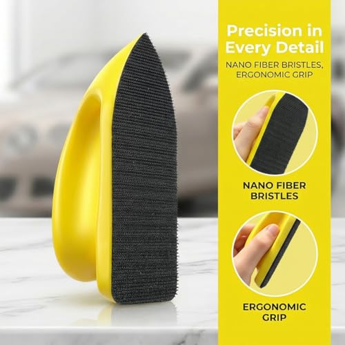 2PCS Car Leather Brushes, Soft Scratch-Resistant Car Seat Detailing Brush with Easy Handle, Universal Vehicle Interior Cleaning Supplies for Sofa, Shoes, Couch, Furniture (Black) - color: Black