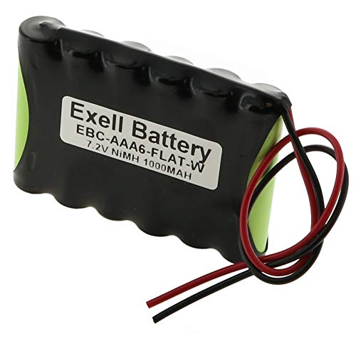 Exell 7.2V 1000mAh NIMH w/Wire Leads for 1:18 RC Truck Racing HPI RS4 Micro Cars