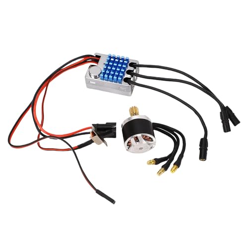 Drfeify RC Crawler Car ESC 45A Brushless Motor Electronic Speed Controller for MN128 MN78 Series Upgrades Part