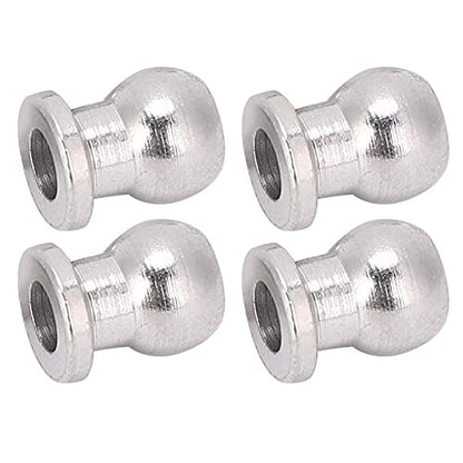 8Pcs Metal RC Car Rod Ends Ball Joint Linkage Compatible with 1/10 Hpi/Hsp/Losi/Axial//Redcat/Himoto/Losi RC Car Model Car Accessories