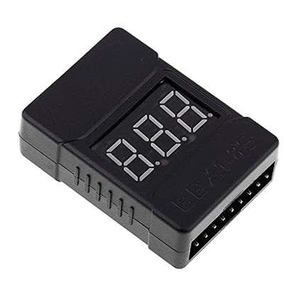 Replacement Part For RC Drone Voltage Checker Alarm LED Display For 1-8 Cells Lipo LiFe Battery