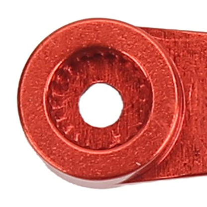 RC Servo Arm, Aluminum Alloy CNC Machined 21 Tooth Servo Horn for RC Cars Drones Robotics Model Building Enthusiasts