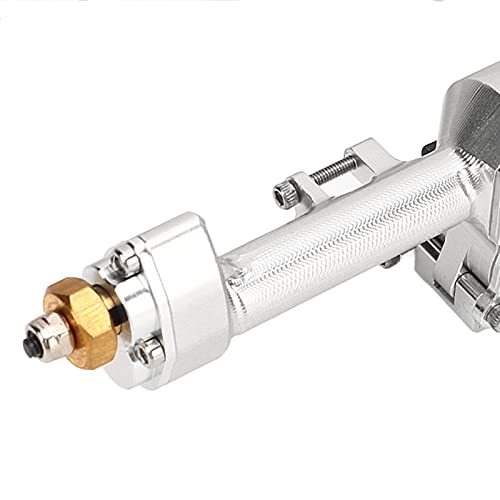 RiToEasysports SCX24 Portal Axle Upgrade Kit, CNC Machined Aluminum Alloy Front Rear Axle Assembly with Hardened Steel Gears for Axial 1/24 RC Crawler Car (Silver) - color: Silver