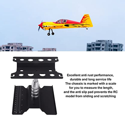 AYNEFY Rc Car Work Stand,Aluminum 360 Degree Rotation RC Car Maintenance Workstation Repair Table RC Car Display Bracket for Off Road Vehicle Shipping Drafting Tables(Black) - color: Black