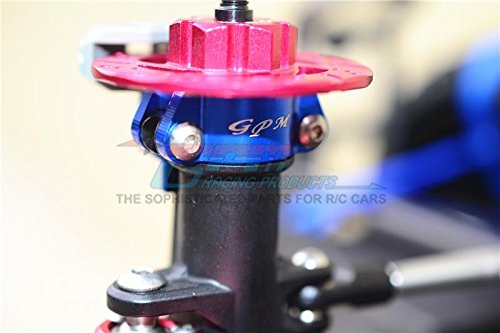 GPM For Traxxas Unlimited Desert Racer 4X4 (#85076-4) Upgrade Parts Aluminum Rear Axle Hub - 1Pr Set Orange