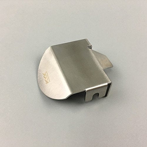 KYX Racing Stainless Steel Frame Protector & Skid Plate Chassis Guard & Axle Protective Plate for 1/10 Rc Crawler TRX-4