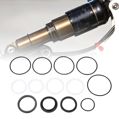 13PCS Shock Absorber Maintenance Kit for RP23 DPS DPX2 Float X 2014-2017, Rubber Air Shock Rebuild Seal Kit, Vibration Damping Service Set