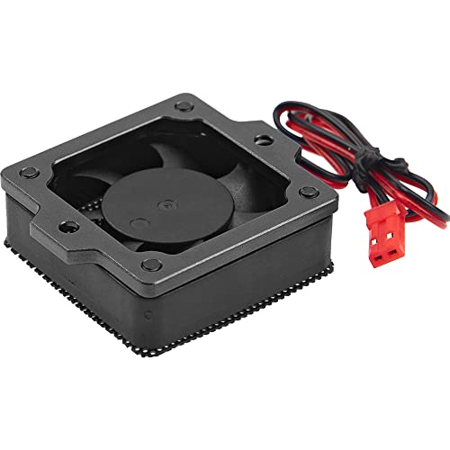 ShareGoo XL-5 HV ESC Cooling Fan Heatsink Compatible with Traxxas XL-5HV ESC TRX4 TRX6 1/10 RC Car (Black)