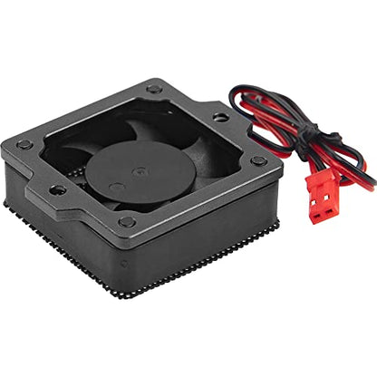 ShareGoo XL-5 HV ESC Cooling Fan Heatsink Compatible with Traxxas XL-5HV ESC TRX4 TRX6 1/10 RC Car (Black)