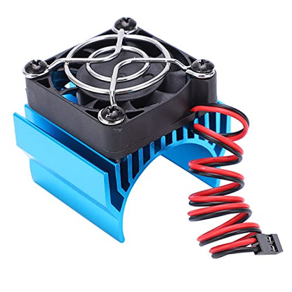 3650 2300KV Brushless Motor and 60A ESC Combo with Heat Sink, fit for /10 RC Cars, High Performance Sensorless Speed Controller Set Truck