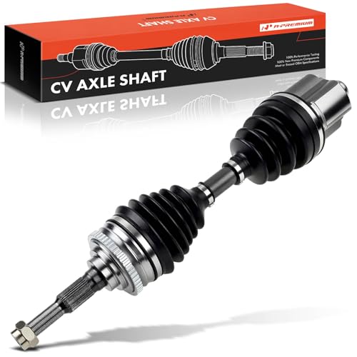 A-Premium Front Driver or Passenger Side CV Axle Shaft Assembly | Compatible with Chevrolet Cavalier & Pontiac Sunfire 1995-2005 2.2L 2.3L 2.4L, w/ 4-Speed Automatic Transmission Only