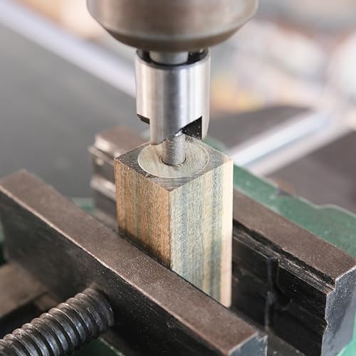 7 Piece Pencil Trimmer Kit Pencil Trimmer System Milling Cutter Set 7mm 8mm 3/8 Inch 10mm Cutter Shaft 3/4" M2 Steel Cutting Head Socket Adapter Hex Wrench for Woodworking Pen Kit Preparation. - color: Pen Barrel Trimming System