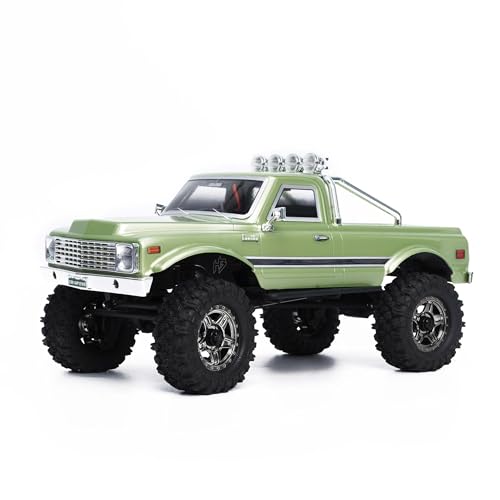 HOBBYPLUS CR18P EVO 2 Rock RC Crawler - 1/18 Scale Mini RC Crawler with Two-Speed Transmission, All-Metal Gears, Evolved EVO Platform, Ready-to-Run, Distinctive Styling Convoy Medium Olive Green