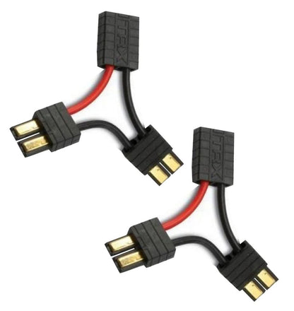 2Packs RC Lipo Battery Serial Series Connector Adapter Wire Connection for Traxxas Serial Series Dual Batteries in 1/16 Models,Replacement of 3063