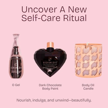 Dark Chocolate Body Paint (100ml) | Vegan, All Natural Body & Face Paint, Made with Real Cocoa - Ingestible, Easy to Clean & Safe for Sensitive Skin