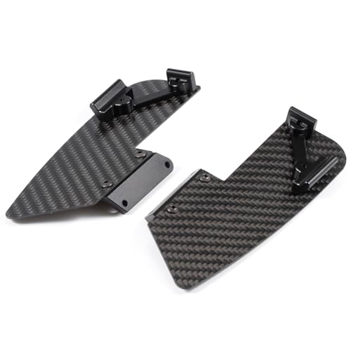 Carbon Fiber Boat Sliders Standard Sliders ESC Tray for RC Crawler 1/10 LCG Chassis Rails Power Wagon Cab Gspeed V3 V4 FS G-Shot (Boat Sliders B)