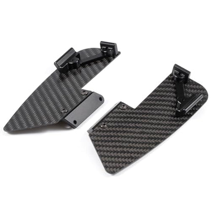 Carbon Fiber Boat Sliders Standard Sliders ESC Tray for RC Crawler 1/10 LCG Chassis Rails Power Wagon Cab Gspeed V3 V4 FS G-Shot (Boat Sliders B)