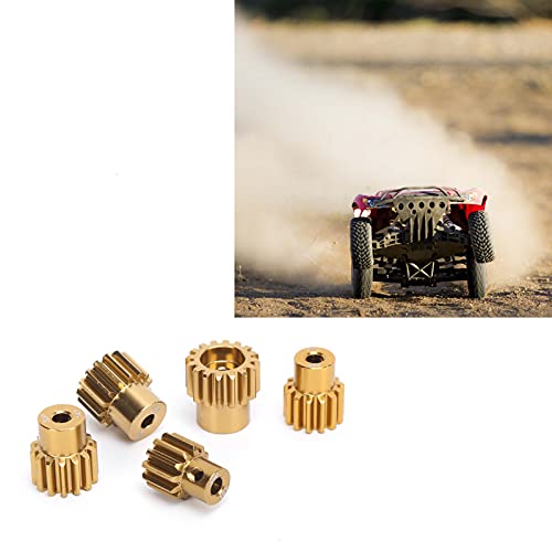 5PCS 32DP 540 Motor Pinion Gear, 12T 13T 14T 15T 16T Pinion Motor Gear Set with Hex Key for 1/10 RC Car Brushed Brushless Motor, 16T 3 175mm Shaft Pinion Gears Parts Set Kit