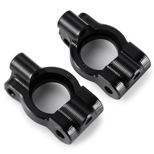 RC Car Upgrade Parts for Losi 1/24 Micro-B Rc for Buggy Truck Model 2Pcs Aluminum Alloy Caster Blocks Upgrade Parts Decorative Spare Toy Models