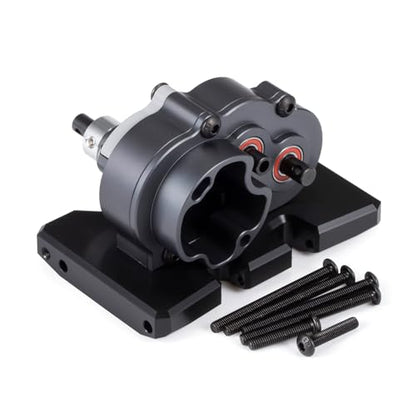 Overdrive Gearbox DLX LCG Trans OD-3 Overdrive Transmission for 1/10 RC Crawler LCG Chassis SCX10 III Pro Capra