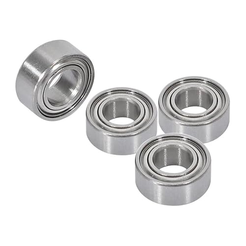 Double Rubber Seal for SG1603 SG1604 for UDIRC UD1601 UD1602 UD1603 UD1604 1/16 rc Car Spare Parts Accessories 8 Pcs Ball Bearing Set