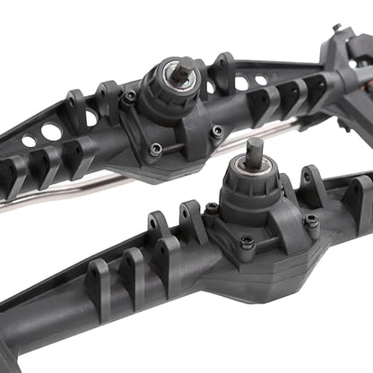 REDSPIDER Front and Rear Plastic Currie F9 Portal Axle Complete ， for Axial Capra UTB10 1.9 UTB 1/10 rc Crawler axles ﻿ (Front+Behind)