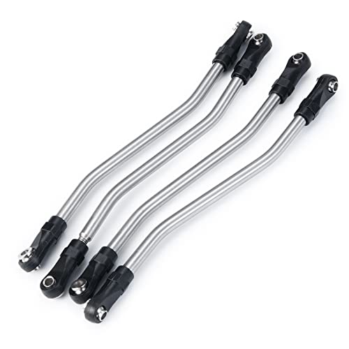 Benedict Harry 10PCS Stainless Steel Link Rod Linkage for Axial Wraith AX90018 90020 90031 90045 90056 Upgrade Parts