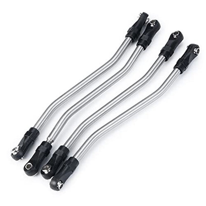 Benedict Harry 10PCS Stainless Steel Link Rod Linkage for Axial Wraith AX90018 90020 90031 90045 90056 Upgrade Parts