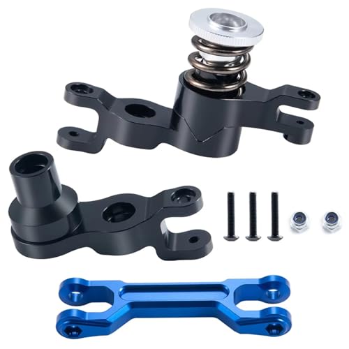RC Car Toys for X-Maxx 1/5 Aluminum Alloy Steering Assembly Bellcranks Support Servo Saver for Spring RC Car Monster Truck Upgrade Parts