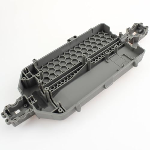 Plastic Chassis Replacement RC Parts for WLtoys 124008 124010 1/12 4WD RC Car - color: Chassis