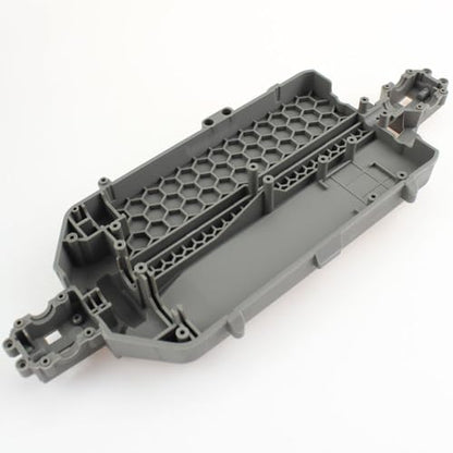 Plastic Chassis Replacement RC Parts for WLtoys 124008 124010 1/12 4WD RC Car - color: Chassis