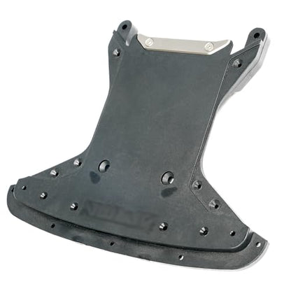 Titanium Sparking Skid Plate Chassis Guard for Arrma 1/7 6S Limitless F1/Infraction/Felony | 2mm Titanium Thick Chassis Armor Undershield Protector,Skid Plate Chassis Upgrade Part Bottom Cover-Titanium Front - color: 1/7 6s Limitless F1/Infraction/Felony-