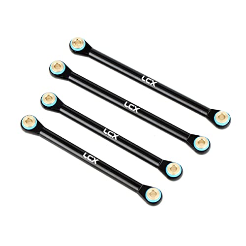 LCX Racing 1/18th RC Crawler Car Aluminum Steering Link Set Upper Link Set for Axial Capra UTB18 Unlimited Trail Buggy, Upgrades Parts Accessories (Upper Link Set)
