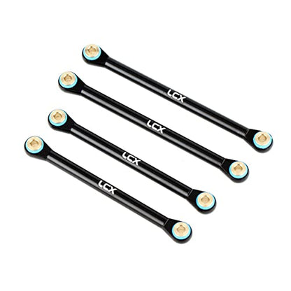 LCX Racing 1/18th RC Crawler Car Aluminum Steering Link Set Upper Link Set for Axial Capra UTB18 Unlimited Trail Buggy, Upgrades Parts Accessories (Upper Link Set)