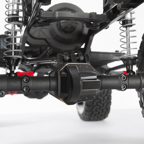 SCX10 II Brass Diff Covers 76g Front & Rear AR44 Axle Differential Cover Set for Axial SCX10 II 90046 90047 1/10 RC Crawler Upgrade Parts
