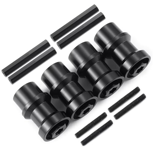 RC Car Assortment for TRX6 T6 1/10 RC for Hauler Truck Car Upgrade Parts Aluminum Alloy Single to Dual Wheel Axle Conversion Kit