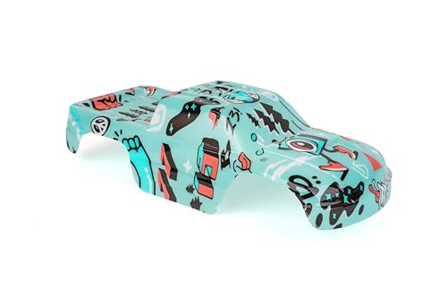 SummitLink Custom Body Compatible for 1/10 Scale RC Car or Truck (Truck not Included) (Graffiti Blue) - style: Graffiti Blue