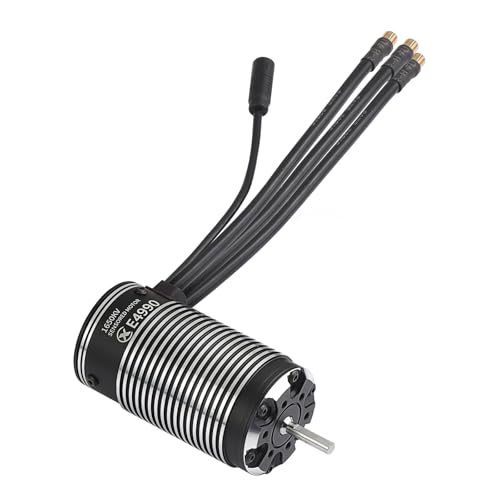 XC E4990 Sensored Brushless Motor for RC Car,3-8S Lipo 1650KV,IP67 Water Proof,Applicable to:1/6 1/7 On-Road,Short Course Monster