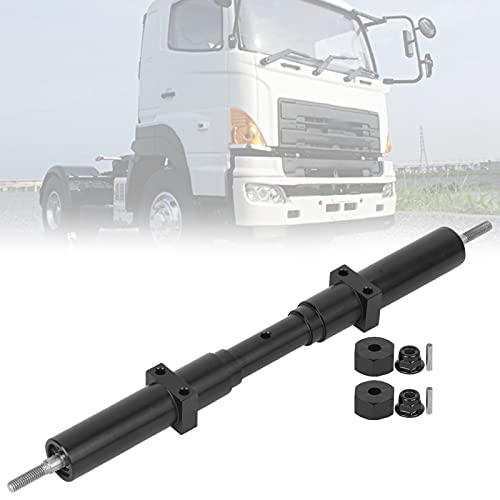 1/10 RC Wheel Axle, 6.6in RC Trailer Rear Axle, Metal Unpowered RC Car Rear Axle for 1/10 RC Tractor Truck Tank Trailer Flatbed Trailer Rear Axle