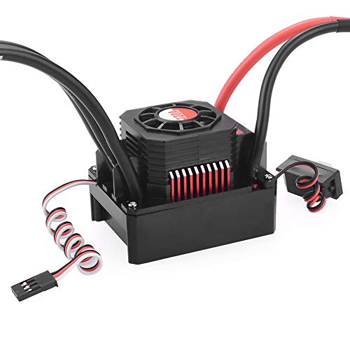 GoolRC 120A Brushless ESC Waterproof Electric Speed Controller for 1/8 1/10 RC Truck Off-Road Car