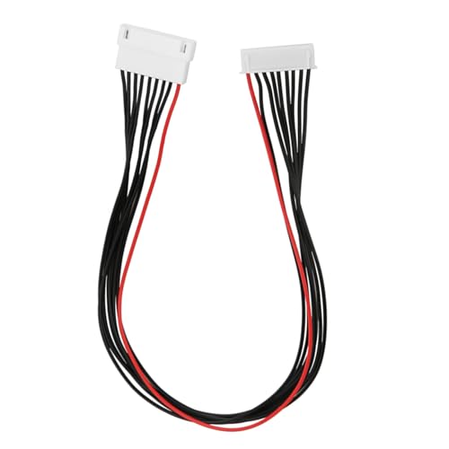 Changor 10Pcs LiPo Balance Extension Cable, JST XH 8S 30cm Balance Lead Wire Set, for RC Car Plane Drone Battery Charger Connection
