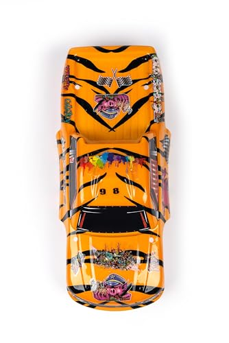 SummitLink Custom Body Compatible for 1/10 Scale RC Car or Truck (Truck not Included) (Tiger) - style: Tiger