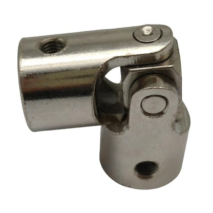 2Pcs 12mm to 12mm Joint Shaft Coupling Coupling Steering Connector Rotatable Joint Coupler for RC Robot Boat Car Crawler Motor - size: 12mm to 12mm