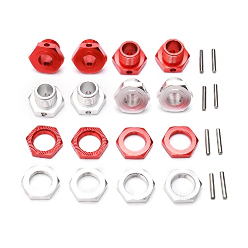 RC Screw Kit M3 M4 Set Screw Nuts Washers R Clips E Clips Hex Hub Adapter Nut Driver Universal Hardware Fasteners Parts for 1/8 1/10 1/12 RC Cars, 344PCS
