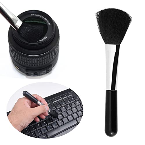 9 in 1 Anti Static Brushes Small Cleaning Kit Multi-Purpose Nylon Brush for Keyboard, PC Motherboards, Camera, Phone, Laptop, MacBook, Computer | 9 nylon anti-static brushes for cleaning keyboards, PCs cameras and electronics without scratching delicate s