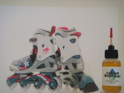 100%-Synthetic Oil for Inline Skates, Superior Lubrication and Rust Prevention for Wheels!