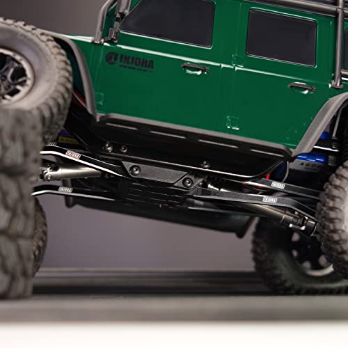 INJORA Aluminum High Clearance Link for 1/18 TRX4M Defender Bronco（Black）