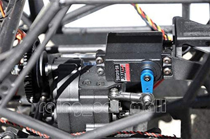 AX2 2 Aluminum Speed Transmission Case Gearbox for AXIAL Wraith 90018 90053 90048 1/10 RC Crawlers Black