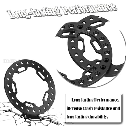 Metal 1.9 Beadlock Wheels Replacement Ring for 1/10 TRX4 SCX10 90046 90047 Crawler RC Car,4Pcs RC 1.9 Beadlock Wheels Replacement Ring,Black - color: Black - (Beadlock Ring)