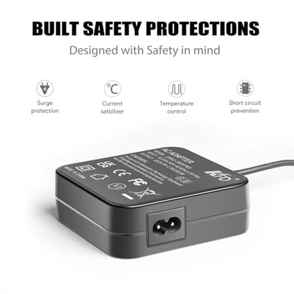 KFD 19V 90W XT60 Power Supply RC LiPo Battery Charger Balance Charger AC/DC Power Adapter with XT60 Plug Compatible with ISDT, GT Power, SKYRC, Hota RC and Any RC Charger with XT60 Input